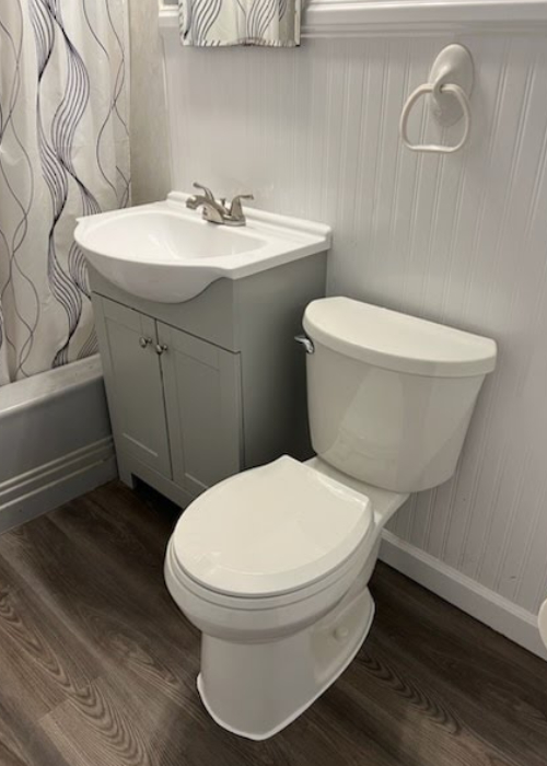 Photo of a toilet repair in Hamilton, NJ